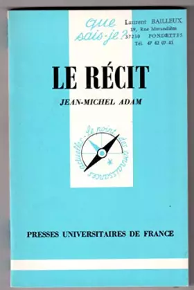 Couverture du produit · Le Récit (Que sais-je)