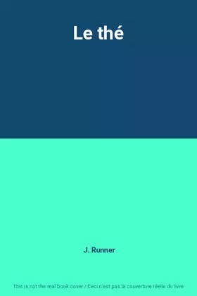 Couverture du produit · Le thé