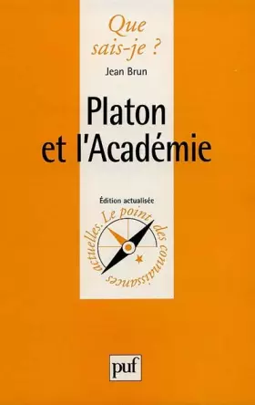 Couverture du produit · Platon et l'Académie