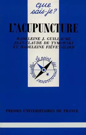 Couverture du produit · L'acupuncture