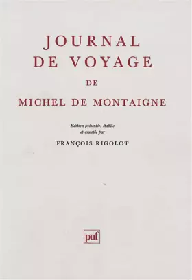 Couverture du produit · Journal de voyage
