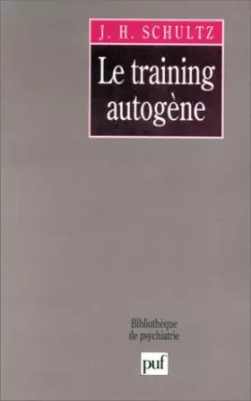 Couverture du produit · Le training autogène, 12e édition