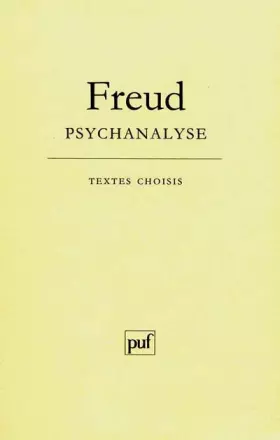 Couverture du produit · Psychanalyse