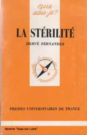 Couverture du produit · La stérilité