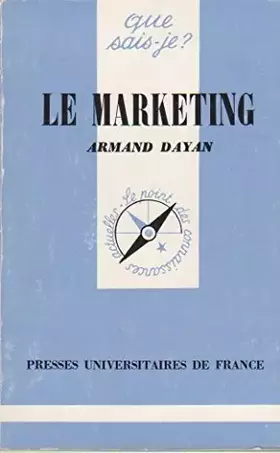 Couverture du produit · Le Marketing
