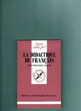 Couverture du produit · La didactique du français