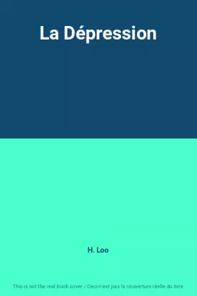 Couverture du produit · La Dépression