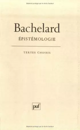 Couverture du produit · Épistémologie