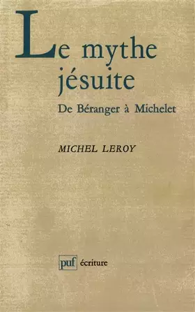 Couverture du produit · Le mythe jésuite