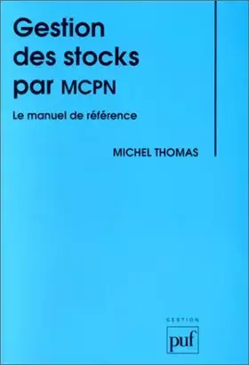 Couverture du produit · Gestion des stocks par MCPN