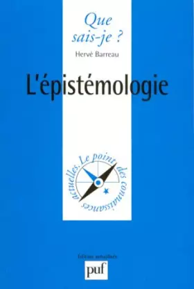 Couverture du produit · L'épistémologie, 4e édition