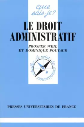 Couverture du produit · Le droit administratif, 17e édition