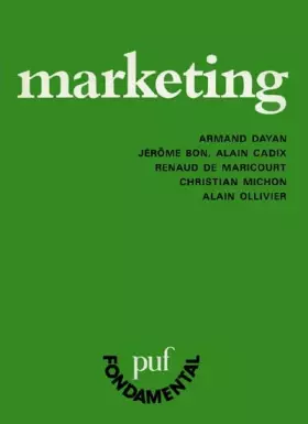 Couverture du produit · Marketing