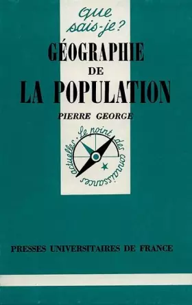 Couverture du produit · Géographie de la population, 9e édition
