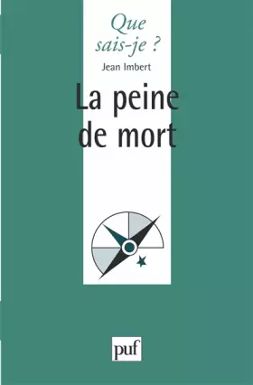 Couverture du produit · La peine de mort