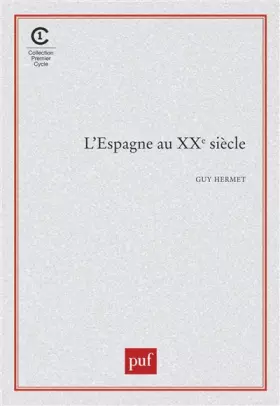 Couverture du produit · L'Espagne au XXe siècle