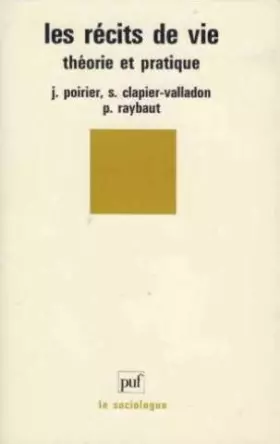 Couverture du produit · Les récits de vie