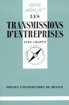Couverture du produit · Les transmisions d'entreprises