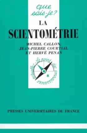 Couverture du produit · La scientométrie