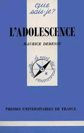 Couverture du produit · L'Adolescence