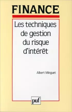 Couverture du produit · Les Techniques de gestion du risque d'intérêt
