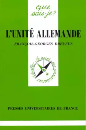 Couverture du produit · L'Unité Allemande
