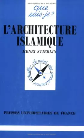 Couverture du produit · L'Architecture islamique