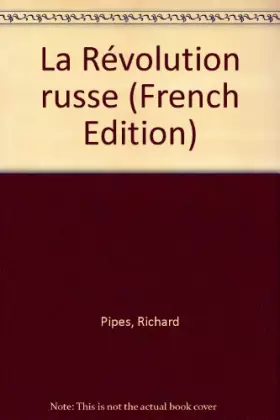 Couverture du produit · La Révolution russe