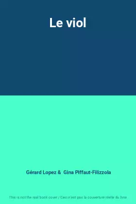 Couverture du produit · Le viol