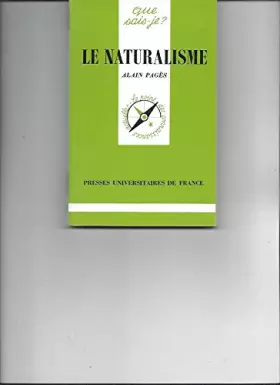 Couverture du produit · Le Naturalisme