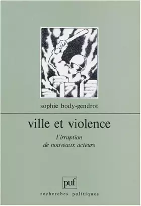 Couverture du produit · Ville et violence