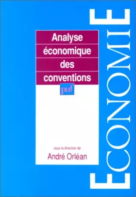 Couverture du produit · Analyse économique des conventions
