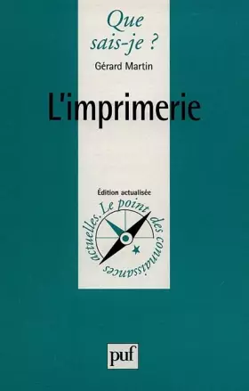 Couverture du produit · L'Imprimerie