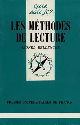 Couverture du produit · Les méthodes de lecture