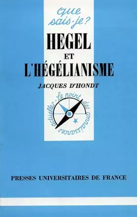 Couverture du produit · Hegel et l'Hégélianisme