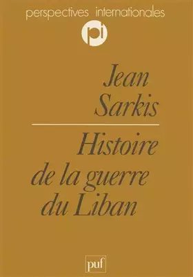 Couverture du produit · Histoire de la guerre du Liban