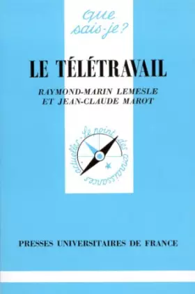 Couverture du produit · Le Télétravail