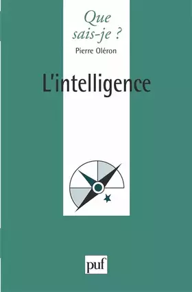 Couverture du produit · L'Intelligence
