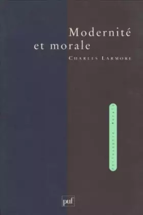 Couverture du produit · Modernité et Morale