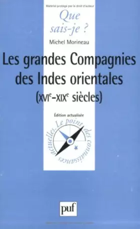 Couverture du produit · Les Grandes Compagnies des Indes Orientales