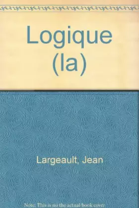 Couverture du produit · La Logique