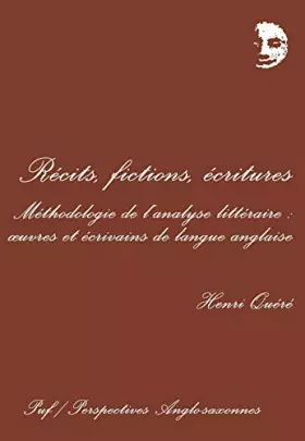 Couverture du produit · Récit : Fictions, Écritures