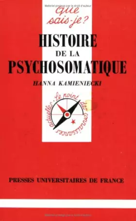 Couverture du produit · Histoire de la psychosomatique