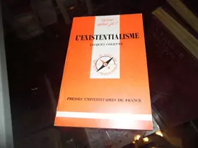 Couverture du produit · L'existentialisme