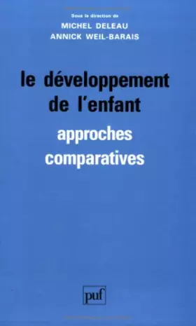 Couverture du produit · Le Développement de l'enfant