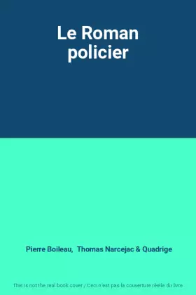 Couverture du produit · Le Roman policier