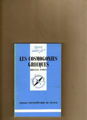 Couverture du produit · Les Cosmogonies grecques