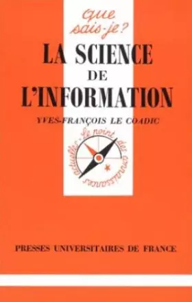 Couverture du produit · La Science de l'information