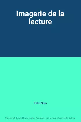 Couverture du produit · Imagerie de la lecture