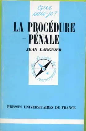 Couverture du produit · La procédure pénale